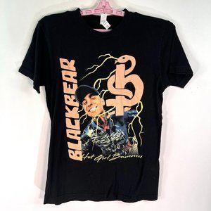 Black Bear T Shirt Adult Size M Black Hot Girl Bummer Graphic Tultex Tag